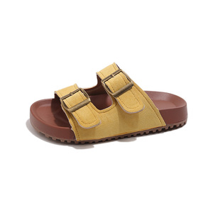 Sandalias de Verano para Niñas, <span class=keywords><strong>Chanclas</strong></span> de Suela Gruesa con Cierre de Hebilla, Pantuflas de Moda Casual para la Playa - Product Image 5