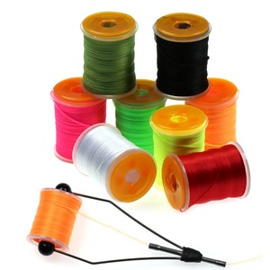 Fil à pêche de 100 yards 200D UV, fil à pêche de qualité supérieure, résistant et durable, bobine de fil à pêche pour saumon, basse, matériel de montage de mouches - Product Image 1