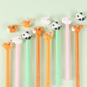 Mới Sáng Tạo Dễ Thương Silicone Panda Hình Dạng Sinh Viên Văn Phòng Phẩm Màu Đen 0.5Mm Chữ Ký Bút - Product Image 2