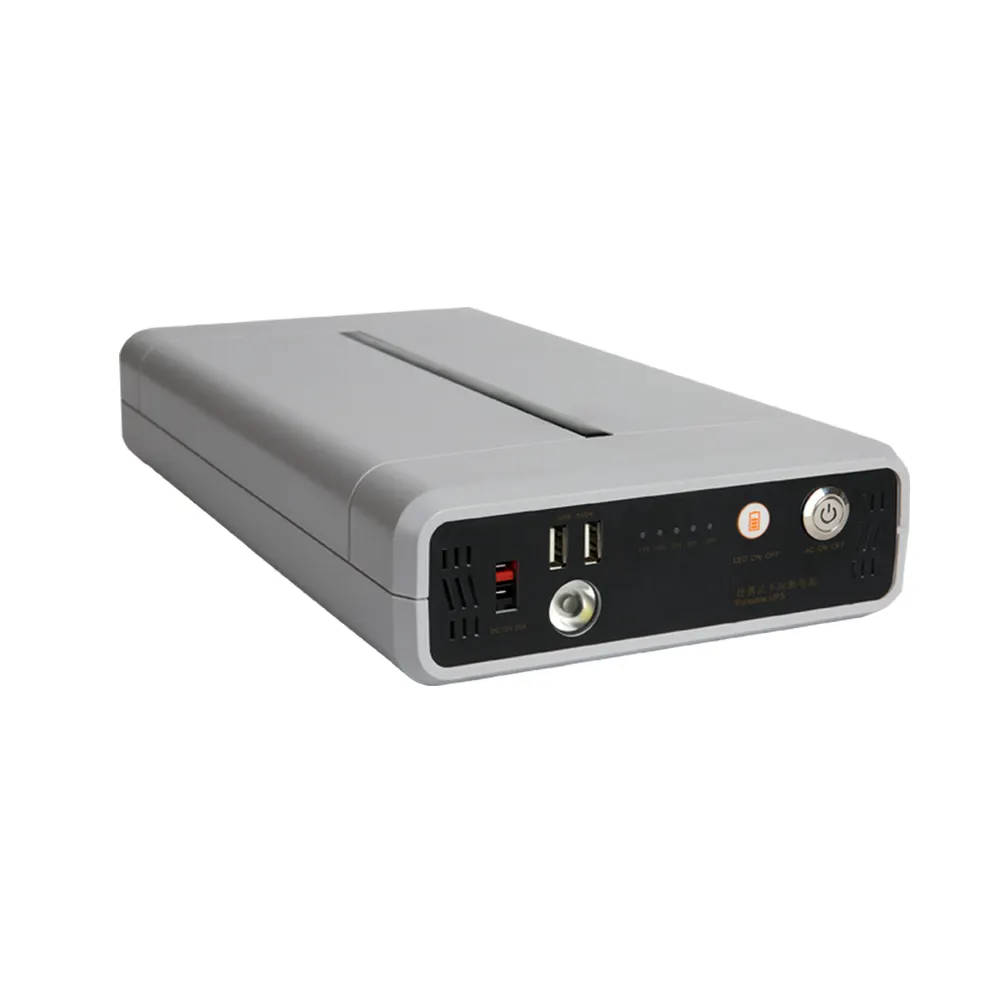 Catu Daya 500W Cerdas Tipe Online Tanpa Gangguan/Catu Daya UPS Portabel dengan Output AC DC untuk Peralatan Listrik