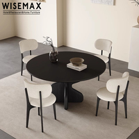 Vente en gros de meubles WISEMAX Table de restaurant au design minimaliste Table de cuisine unique en bois pour salle à manger d'hôtel