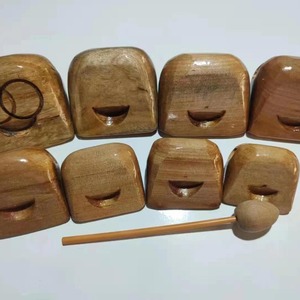เครื่องดนตรีประเภทตีคุณภาพสูง ขนาด 9.5 ซม. รูปปลา ทำจากไม้ บรรเทาความเครียด เครื่องดนตรีพื้นบ้าน ของเล่นเสริมพัฒนาการเด็กเล็ก - Product Image 6