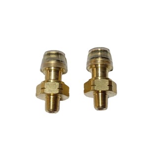 Sinotruk <b>Quick</b> <b>Connector</b> Brass Straight 17mm Threaded For Heavy Duty Truck Piping - Product Image 1