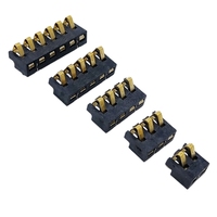 Conector de Terminal para Batería de Litio, Contacto de Batería con Resorte, Conector de Batería de Cuchilla de 2-10 Pines SMD SMT para PCB de Teléfono Móvil