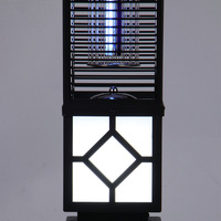 Piège anti-parasites automatique de qualité supérieure pour jardin, avec fonction marche/arrêt automatique, lampe solaire répulsive anti-moustiques, sans danger au toucher