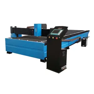 Máquina de corte de alta precisão do cnc plasma e da chama para a venda