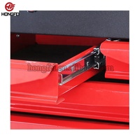 Armoire à outils HONGFEI en acier laminé à froid SPCC, verrouillable, service OEM ODM pour garage domestique, armoire à roulettes, directement de l'usine