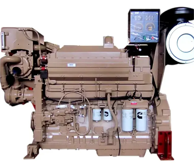 317KW/425hp motor diesel marinho Cummins kta19 motor marinho é adequado para eixos de hélice marinhos