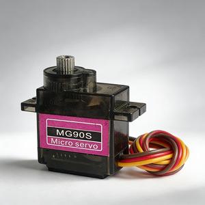ไมโคร <span class=keywords><strong>MG90</strong></span> 9g เซอร์โวมอเตอร์เกียร์โลหะ อนาล็อกเซอร์โวมอเตอร์ 4.8V-6V Tower Pro MG90S สำหรับเฮลิคอปเตอร์บังคับวิทยุ เครื่องบิน เรือ รถยนต์ - Product Image 3