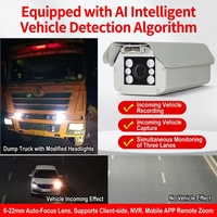 Caméras de capture de plaques d'immatriculation SZGOING CMOS 2MP/5MP, indice IP66, caméra en boîtier aluminium avec garantie 1 an pour routes, nappes franches et autoroutes