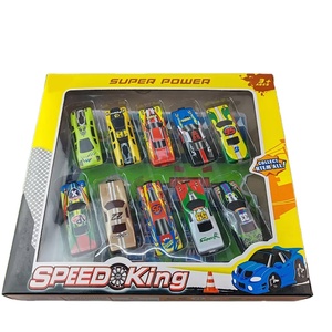 Voiture de sport miniature à succès, jouet en métal moulé sous pression, modèle en alliage, sans batterie, à tirer en arrière, cadeau pour les garçons, cadeau OEM - Product Image 1
