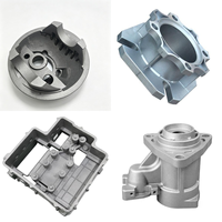 Pièces mécaniques OEM personnalisées en alliage de fer et d'aluminium moulé : bloc-cylindres, corps de soupape, boîtier de pompe, turbine, avec usinage CNC