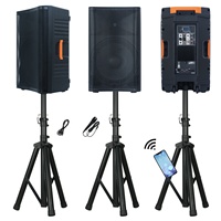 Woofer de audio profesional 1800W 15 pulgadas sistema de altavoces PA caja de sonido EQUIPO DE DJ altavoces de fiesta al aire libre Bocina Parlante