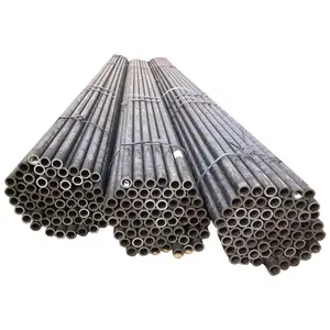 ASTM A106 APL 5L MS Fabricants de tuyaux en acier sans soudure Tube en acier au carbone Tuyau lron noir rond laminé à chaud