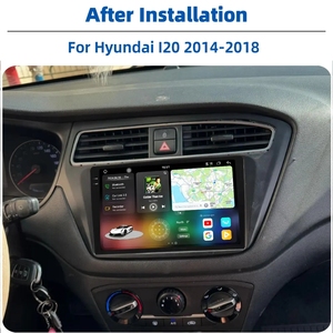 Para <span class=keywords><strong>Hyundai</strong></span> <span class=keywords><strong>I20</strong></span> 2018-2019 LHD unidad principal de coche 2K pantalla táctil navegación GPS Radio 1 año de garantía Android Auto Carplay - Product Image 2