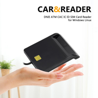 Lecteur de cartes USB intelligent pour ATM CAC SIM & DNI IC Installation externe facile