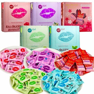 Vente chaude Bonbons durs à <span class=keywords><strong>la</strong></span> menthe Bonbons à <span class=keywords><strong>la</strong></span> menthe sans sucre 50g Bonbons à <span class=keywords><strong>la</strong></span> saveur <span class=keywords><strong>de</strong></span> <span class=keywords><strong>fruit</strong></span> <span class=keywords><strong>de</strong></span> <span class=keywords><strong>la</strong></span> <span class=keywords><strong>passion</strong></span> au sel <span class=keywords><strong>de</strong></span> mer - Product Image 1