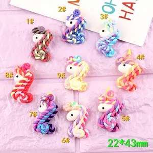 DIY Crystal Slime Filler Manufacturers Direct Selling Unicorn Polymer Clay Accessories For Decoration