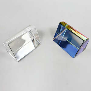 Personalizado trapézio cristal Paperweight vidro vidro transparente diamante corte Paperweight - Product Image 6