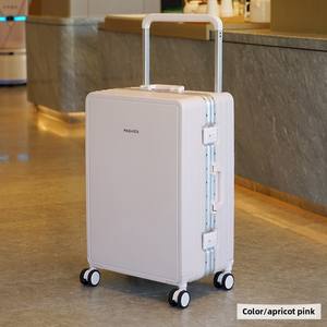 Neopreen koffer met brede handgreep, 24 inch schokbestendige handbagage, 20 inch damesrolkoffer, 26 inch grote capaciteit reiskoffer - Product Image 5