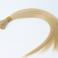 Cheveux humains vierges de haute qualité, cuticules alignées, en vrac, extensions de cheveux humains réels, extensions de cheveux pour tresses