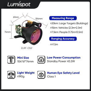 Lumispot ELRF-O52โมดูลช่วงเลเซอร์น้ำหนักเบา15กม. - Product Image 2