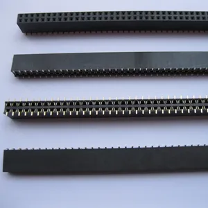 Smart Gold Plated SMD SMT Pitch 2.54mm Breakable Female Pin Header 2x40 80pin Double Row Strip