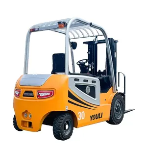 Lithium-ion Large Capacity 5ton Small New Battery Hot Sell Electric Forklift With Solid Tire Europe Manual Counterbalanced