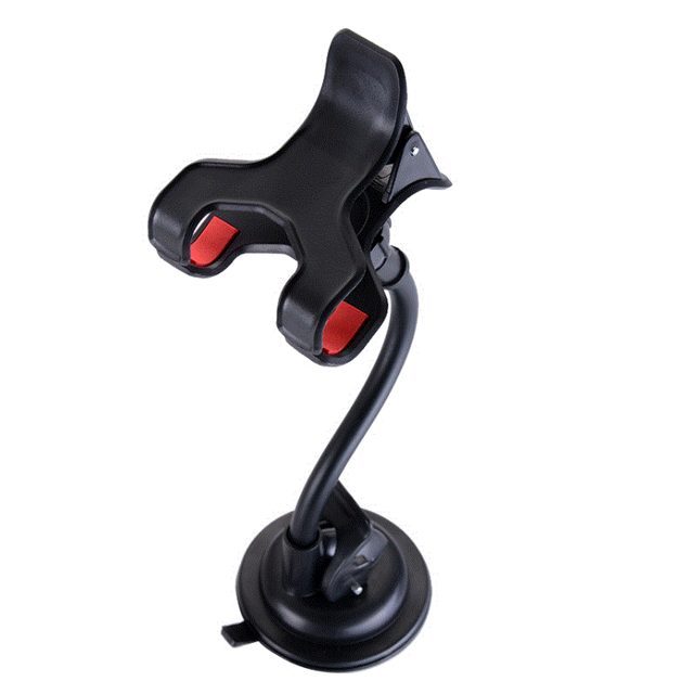2026P Universal Car Phone Stand Flexible Windscreen Suction Dashboard GPS Holder ABS Material for for Compatible Portable