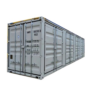 El nuevo contenedor de envío seco Vita 40HQ con cuatro puertas abiertas laterales de acero galvanizado disponible para la venta - Product Image 1