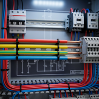 Cable Eléctrico de Cobre de un Solo Núcleo BV 1.5mm 2.5mm 4mm 6mm con Aislamiento de PVC para Instalaciones y Proyectos de Cableado Doméstico