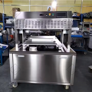 Chuyên Nghiệp Bánh Slicer Duy Nhất Cắt 300 Mm Lưỡi Máy Cắt Cho Brownie Bánh Cưới Món Tráng Miệng Bảng Bánh Nguồn Cung Cấp - Product Image 2