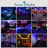 AUTOVI Alfombra de Cine Personalizada Impresa a Color para Discotecas, Salas de Juegos y Entretenimiento, de Pared a Pared