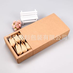 スポット牛革紙引き出しボックス長方形の絶妙なギフトボックスカスタマイズ緑茶包装温州浙江省 - Product Image 6