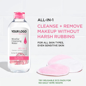 Démaquillant doux à base d'acides aminés, naturel, pour le visage, démaquillage, étiquette personnalisée OEM ODM - Product Image 1