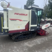 Moissonneuse-batteuse mondiale pour céréales (maïs, riz, blé, sorgho, millet, soja) avec moteur 118 CV et batteuse à tambour à flux axial