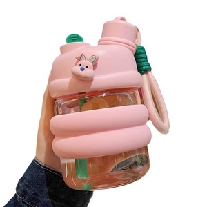 <span class=keywords><strong>2025</strong></span> Dễ Thương Bong Bóng Cốc Chai Nước Cho Cô Gái Cao Nhiệt Độ Chịu Mài Mòn Nhựa Đơn Giản Trẻ Em Của Hút Logo Cho Phòng Tập Thể Dục Cắm Trại - Product Image 3