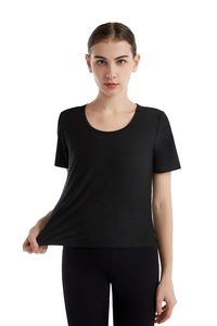 Costume <span class=keywords><strong>de</strong></span> Sauna chaud perte <span class=keywords><strong>de</strong></span> poids en plein air Portable Body Shaper minceur formation chemise femmes - Product Image 4