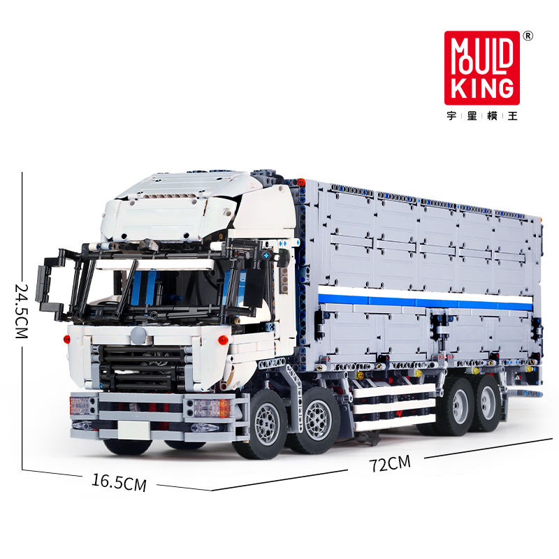 Mould King 13139 Wing Body Truck Technology Bricks Model Vehicle Building  Block Building Toys for Boys