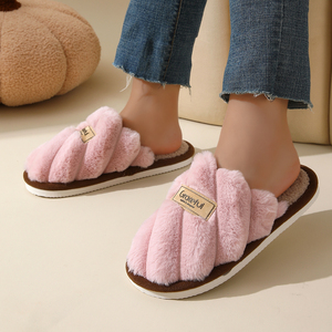 Chaussons d'été pour femmes en mousse à mémoire de forme avec amorti croisé et semelle extérieure antidérapante en EVA – Vente en gros à prix réduit pour la maison et la chambre - Product Image 3
