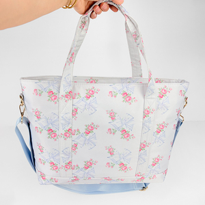 Vente en gros en usine Sac à main populaire étanche <span class=keywords><strong>de</strong></span> grande capacité pour femmes personnalisé à bas quantité minimale <span class=keywords><strong>de</strong></span> commande Sac fourre-tout en nylon Sac fourre-tout pour femmes - Product Image 4