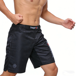 Pantalones Cortos de Lucha con Logotipo Reflectante, Función de Seguridad y Visibilidad Nocturna para Entrenamiento de MMA al Aire Libre - Product Image 6