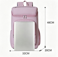 Nouveau sac à dos imperméable pour affaires, tendance, avec plusieurs poches zippées, sac à dos personnalisé avec logo, compartiment pour ordinateur portable, sac de voyage
