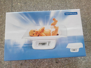 Balance électronique numérique pour bébé de haute qualité, emballage en boîte colorée, Kinlee EBSA-20 20 kg, balance pour bébé GYS-615 - Product Image 6