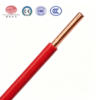 Cable Eléctrico SZYL H07V-U CE, Ignífugo, con Núcleo de Cobre, Aislamiento de PVC, Un Solo Núcleo, 16 AWG, 700V, para Edificios Residenciales