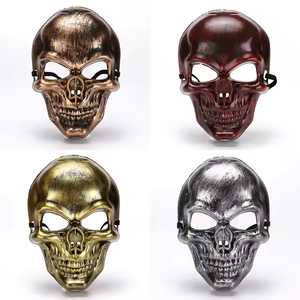 <span class=keywords><strong>Masque</strong></span> d'Halloween Accessoires de spectacle d'horreur Masques effrayants <span class=keywords><strong>Masque</strong></span> de crâne effrayant Visage complet <span class=keywords><strong>Couleur</strong></span> argent <span class=keywords><strong>or</strong></span> - Product Image 5