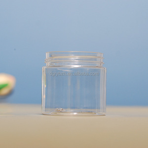 <span class=keywords><strong>EN</strong></span> STOCK MOQ BAJO LISTO PARA ENVIAR Tarro de Crema Redondo Transparente de Plástico PET Vacío al por Mayor de 60g con Tapa Negra para Envasado de Cosméticos - Product Image 3