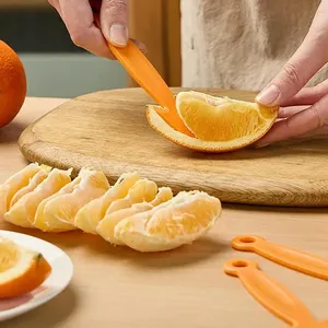 Vente en gros 1 pièce Éplucheurs multifonctionnels d'orange, citron et pamplemousse, outil à fruits simple, pour une utilisation sûre et des mains propres - Product Image 2