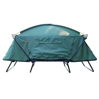 Lit de camp double portable, imperméable, pour le camping en famille en plein air, fourni directement par l'usine chinoise