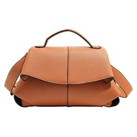 Sac à main de créateur personnalisé à petite échelle - Sac à bandoulière en PU texturé tendance pour femme